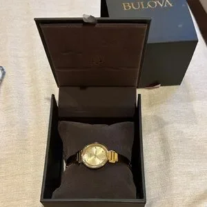 Bulova | Accessories | Bulova Black Box With Gold Logo  display picture 2